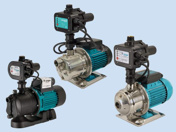 Onga pressure pump range