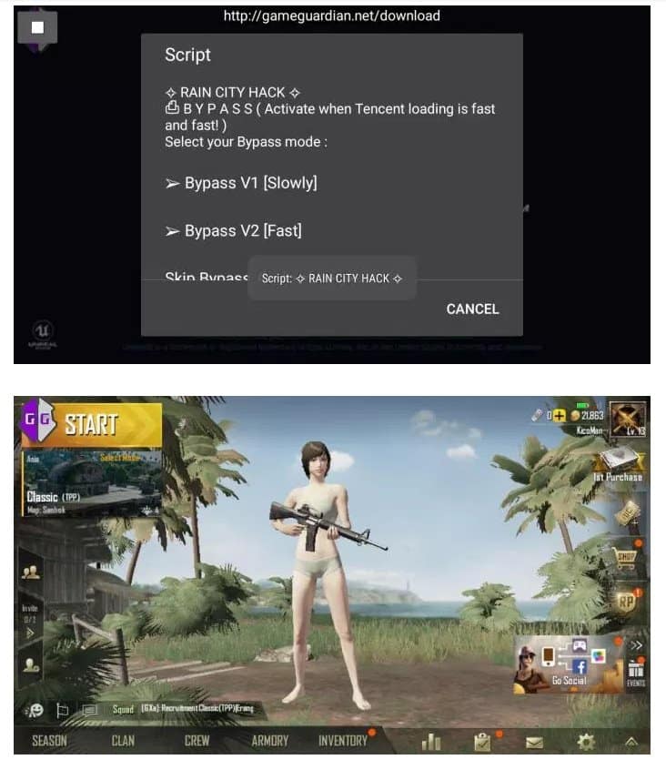 Cara Cheat Game PUBG Mobile di Android Tanpa Root 5 Cara Cheat Game PUBG Mobile di Android Tanpa Root 2