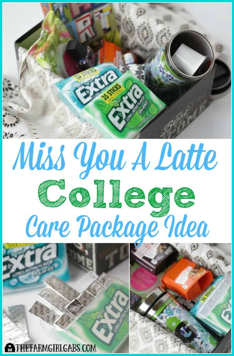 Show your college student you care by sending them this Miss You A Latte College Care Package. AD #GIVEEXTRAGETEXTRA #Walgreens