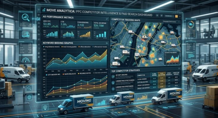 Paid Search Competitor Analysis & PPC Intelligence for Moving Companies