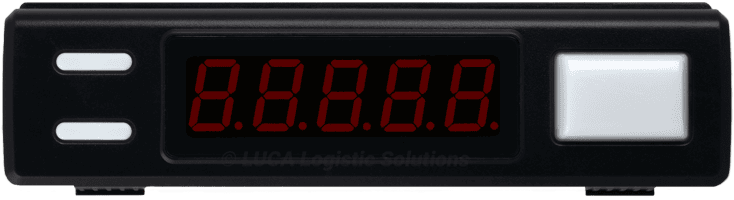 System Pick-to-Light: wyświetlacz PTL-N5-Black