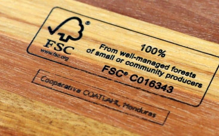 FSc wood certificate - procurement - sustainability