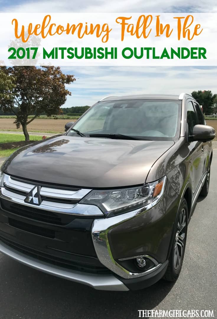 Welcoming Fall In The 2017 Mitsubishi Outlander. #DriveMitsubishi #Ad