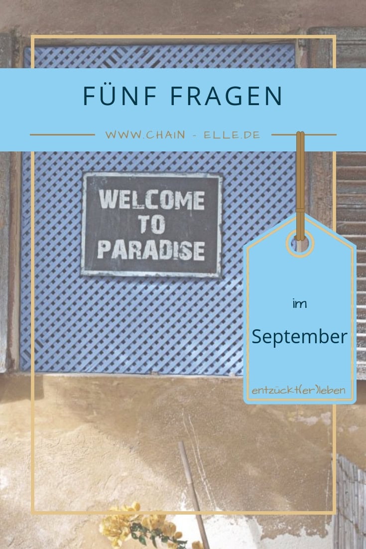 Fünf Fragen im September