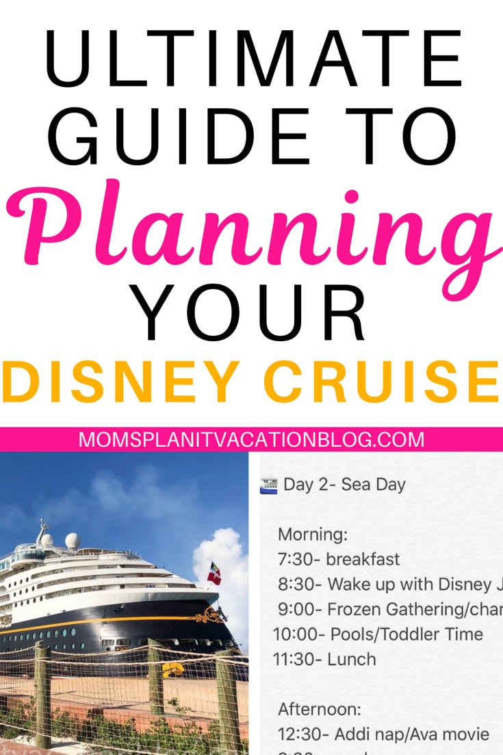 disney cruise itinerary 2025