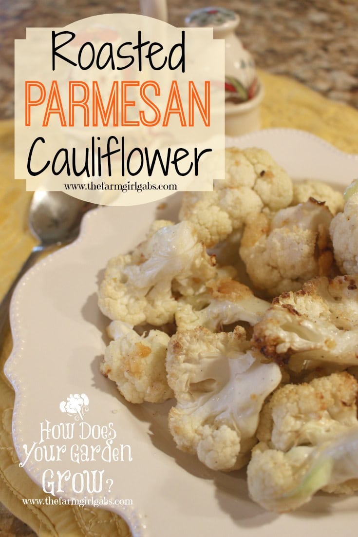 Roasted Parmesan Cauliflower is a quick and easy recipe perfect for a weeknight family meal or Thanksgiving Dinner.