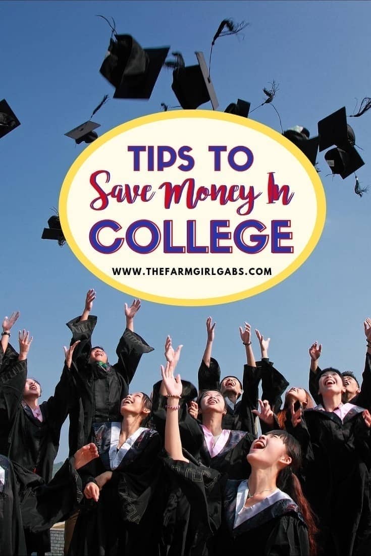 Attending college is one of the largest investments a person makes as a young adult. It can also put a HUGE dent in your wallet. Here are some helpful tips to Save Money in College. #CollegeTips #CollegeHacks #SAvingMoney #FinancialTips #CollegePlanning