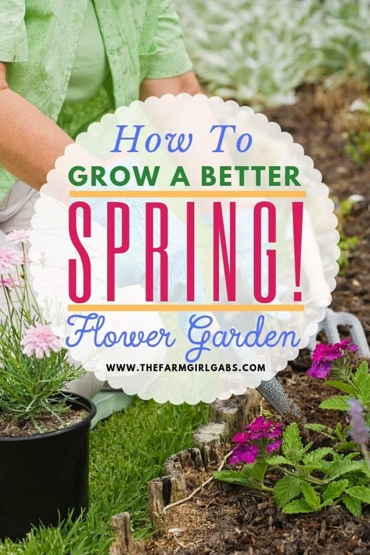 It's never too early to start planning your spring flower garden. These helpful tips for a better Spring Flower Garden with get your garden growing in no time. Be sure to check out these helpful spring gardening tips. #gardeningtips #gardens #gardeningideas