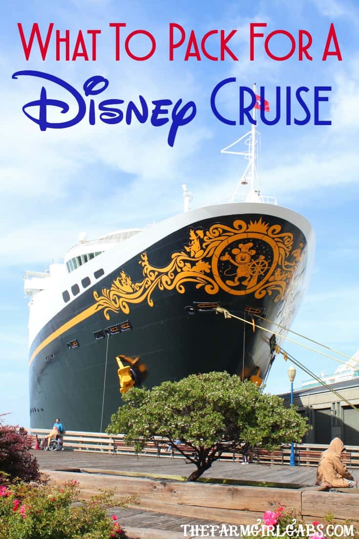 Before you set sail on a Disney Cruise, download this free printable Essential Disney Cruise Packing List. #DisneyCruise #WaltDisneyWorld #CruisePackingList #FamilyTravel #PackingTips