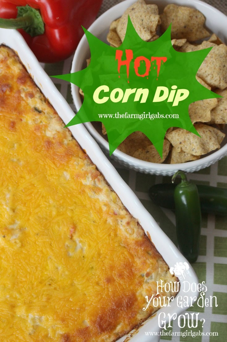 This Hot Corn Dip recipe is sure to please your guests on game day or any party occasion. 