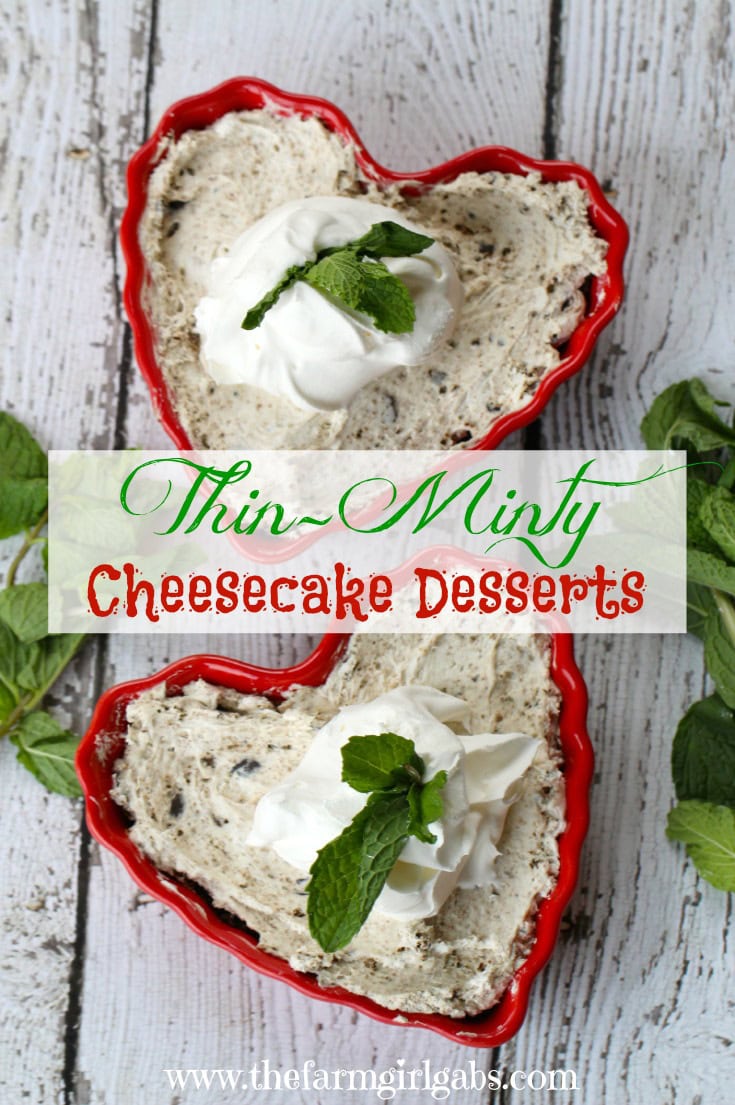 Love Thin Mints? These Thin-Minty Cheesecake Desserts is the perfect recipe for the extra Girl Scout Thin Mint Cookies you have. Easy to make and deliciously minty!