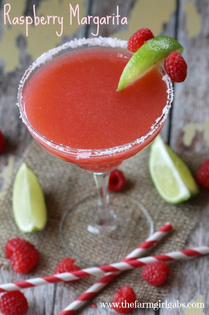 It doesn't get any better than a Raspberry Margarita made with fresh raspberries. This drink is the perfect cocktail for any time of the year. A real party-pleaser!