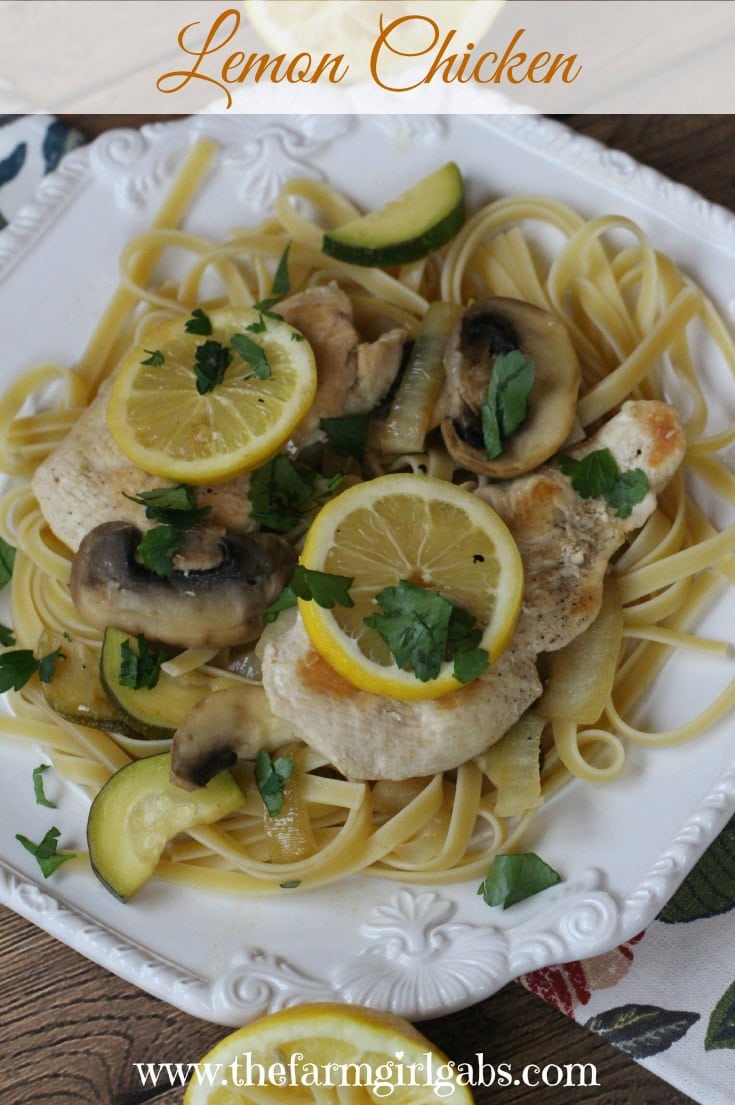 This Lemon Chicken recipe is a simple yet elegant meal your family will love!