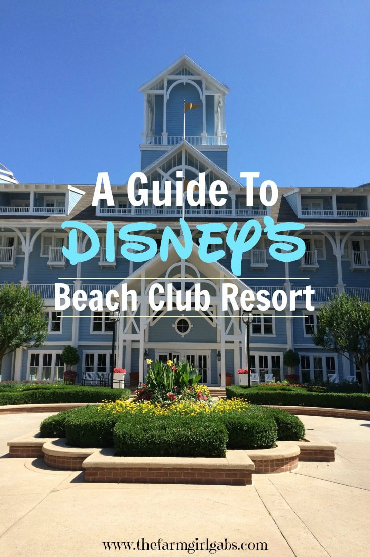 A Guide To Walt Disney World's Beach Club Resort. #DisneySMMC