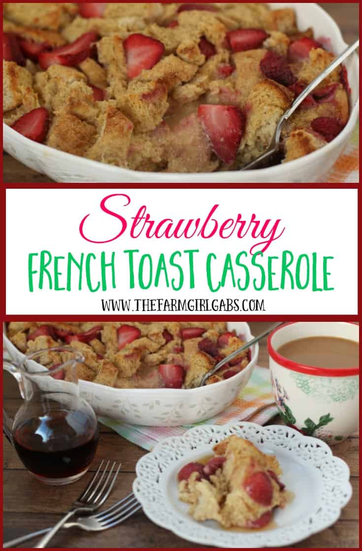 Wake up to this delicious Strawberry French Toast Casserole recipe. Perfect for breakfast or brunch, this recipe is the perfect way to start your day. AD #IDSimplyPure