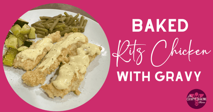 Baked Ritz Chicken With Gravy