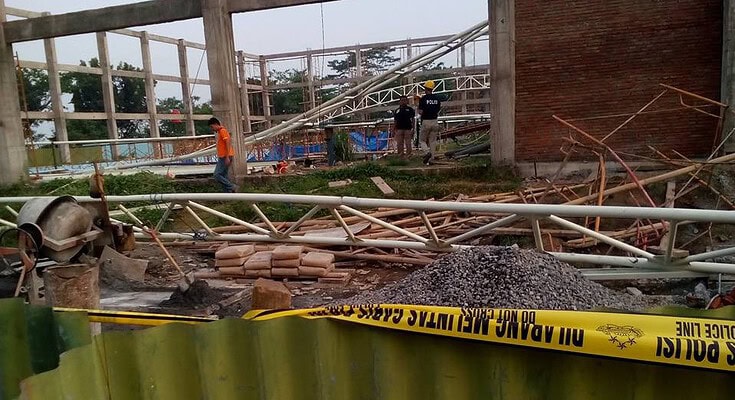 Pasca Insiden Kerangka Atap Runtuh, Pembangunan Kolam Renang Kanjuruhan Dihentikan