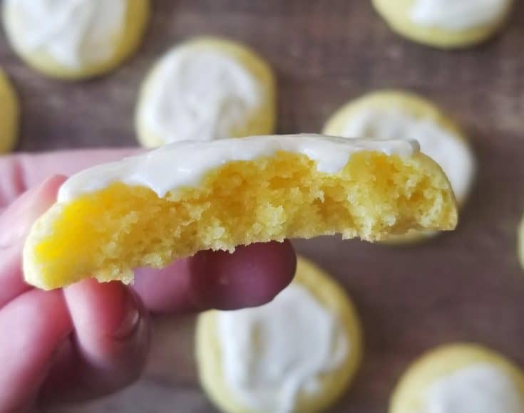 Image for Lemon Cake Mix Cookies With Frosting