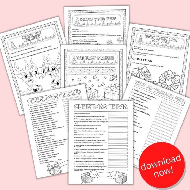 Image for Christmas Games for Families