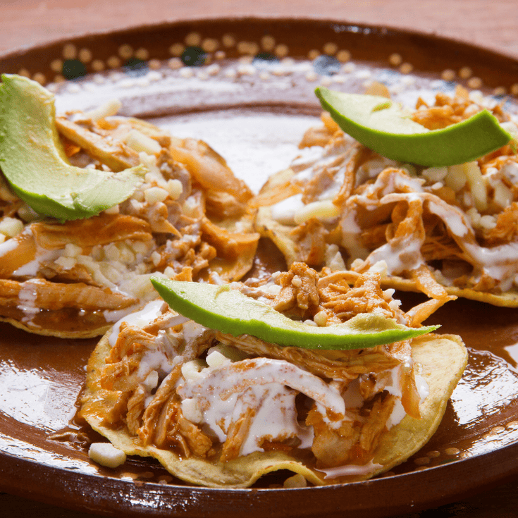 Chicken Tinga - Mexican Recipe For Tostadas