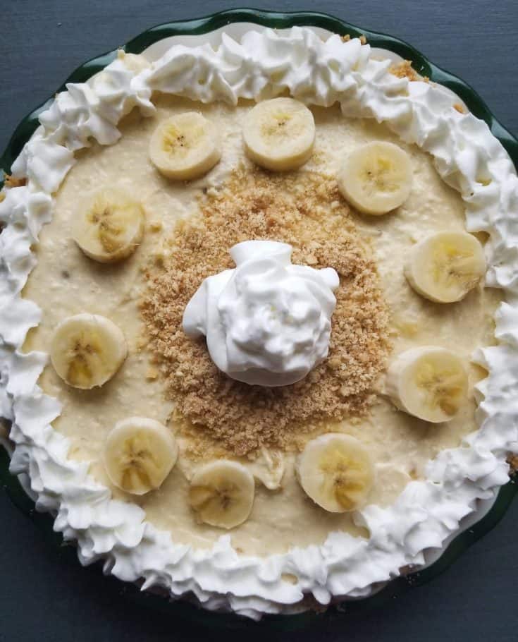 No Bake Banana Pudding Cheesecake