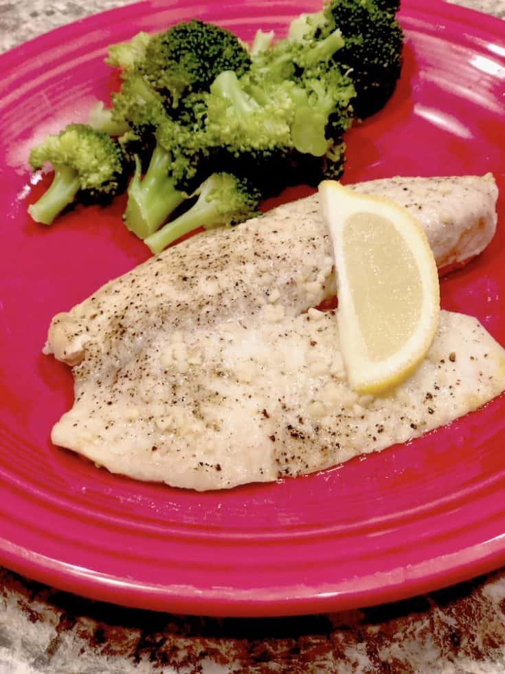 Quick & Easy Garlic Lemon Baked Tilapia