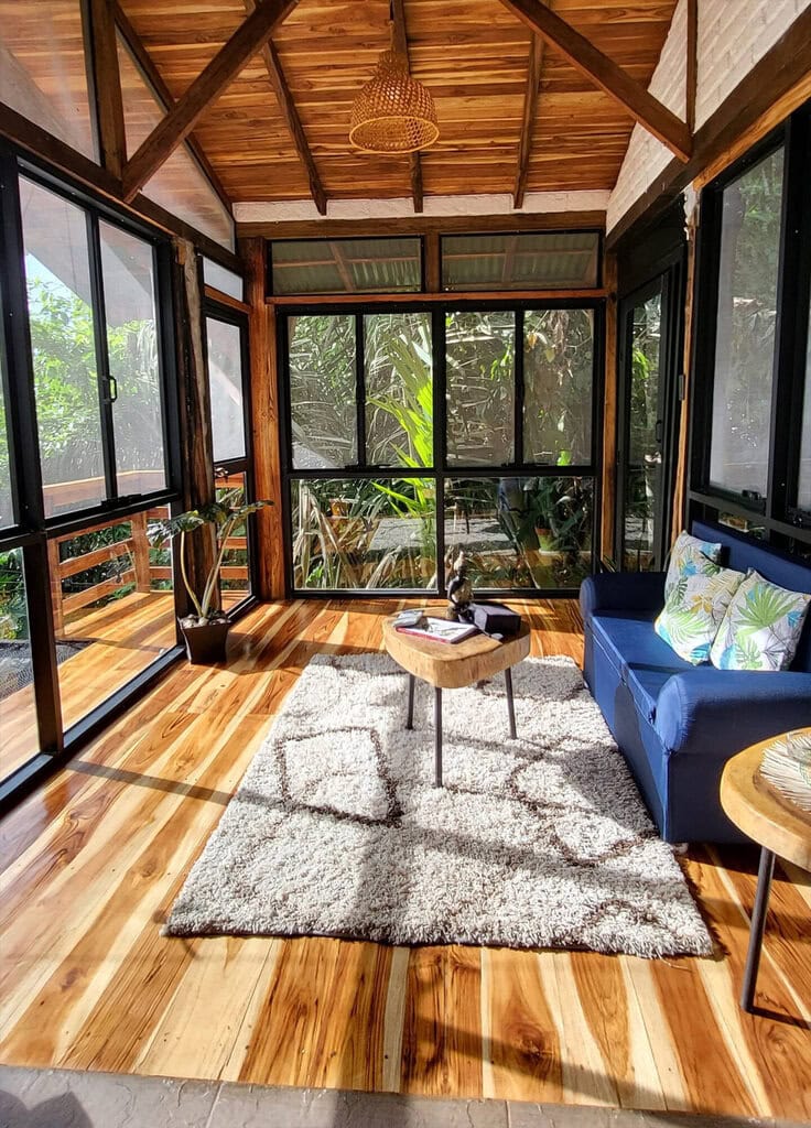 Casa Manaba, Cerro Ayampe Sala