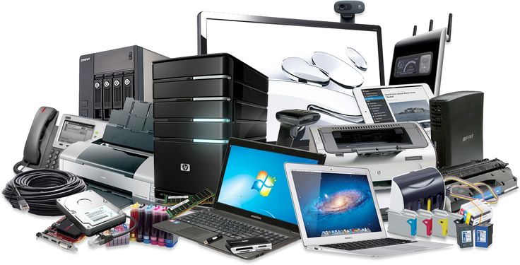 Illustration de matériel informatique reconditionné en France.