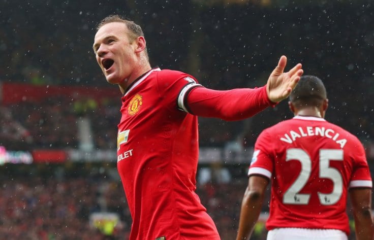 Get Double Odds on Rooney to score