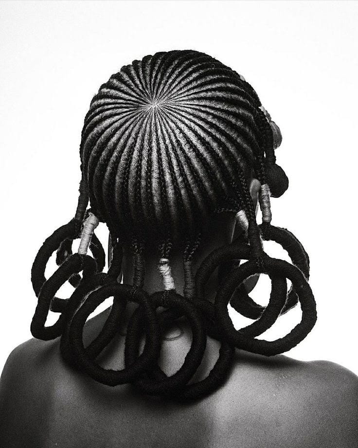 Traditional and modern braiding styles showcasing the evolution of hair braiding across cultures