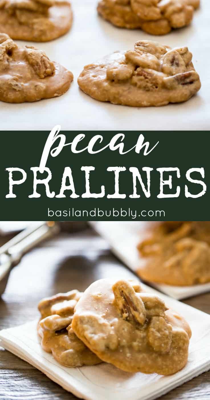 Pecan Praline Recipe Pin Image