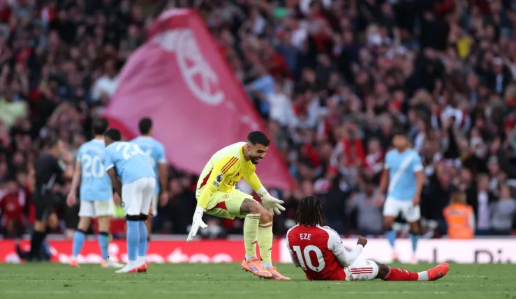 alt= Premier League Arsenal arrache le nul face à City
