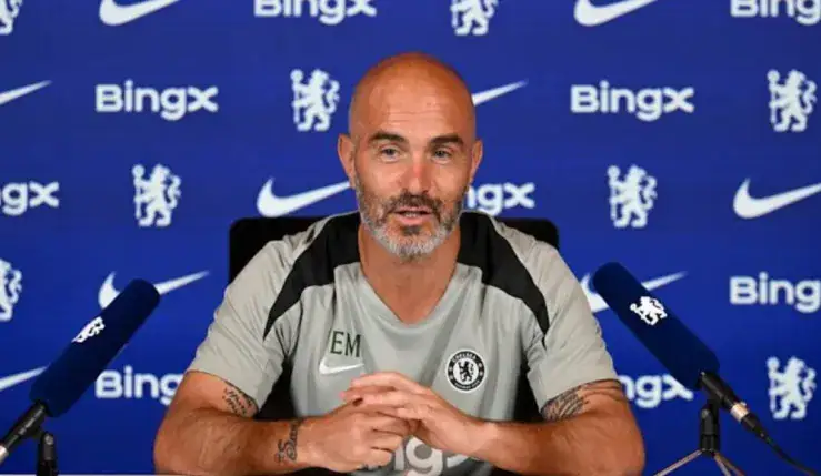 alt= Chelsea se sépare d’Enzo Maresca.