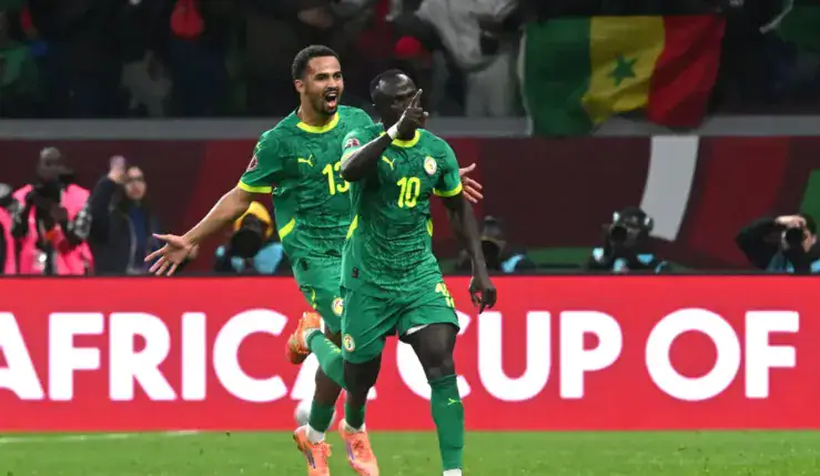 alt= CAN 2025 le Sénégal en finale