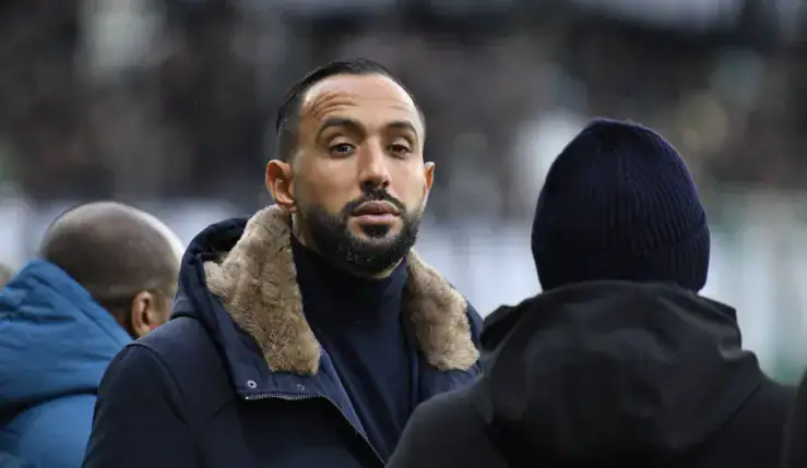 alt= Mehdi Benatia, directeur de football à l'OM.