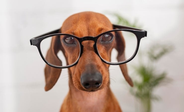 Dog with magnifying glass Images - Free Download on Magnific (formerly  Freepik)