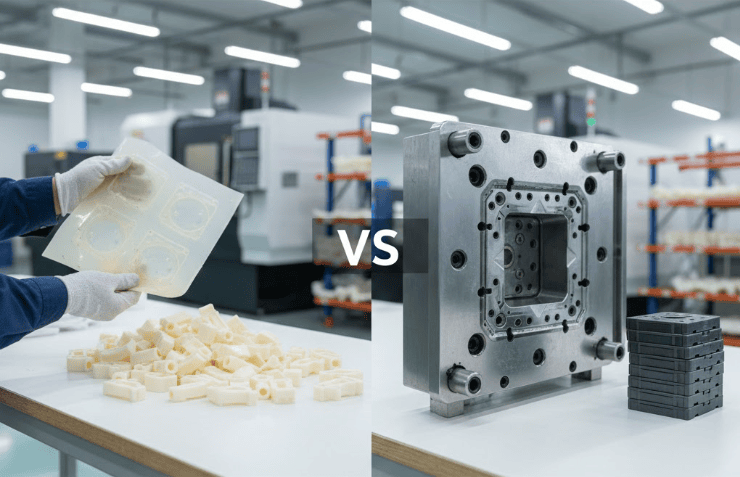 Silicone Mold vs Steel Mold: When to Switch for Low Volume Production