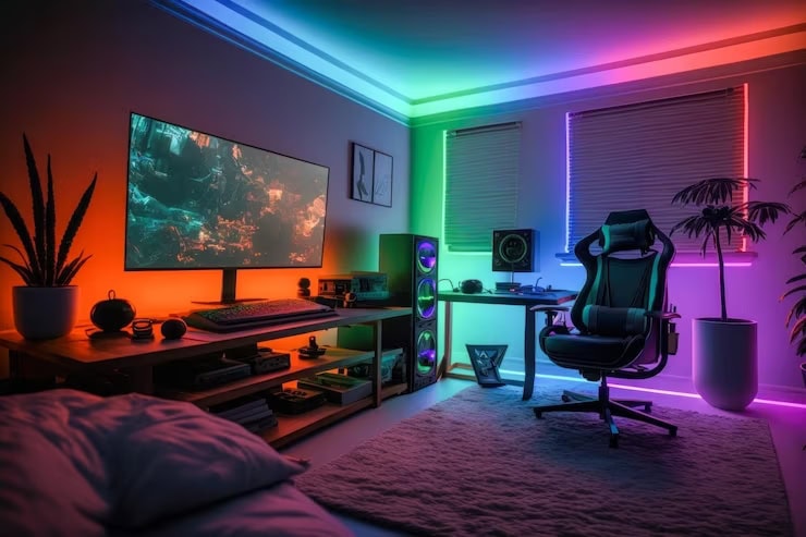 QUARTOS DECORADOS COM LED: TRANSFORME SEU QUARTO EM UM OÁSIS DE LUZ