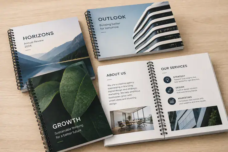 Wiro bound booklet printing Cambridge
