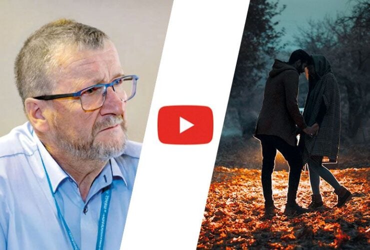 Jacek Pulikowski, Małżonkowie na tle liści, miniatura filmu "Od zakochania do prawdziwej miłości"