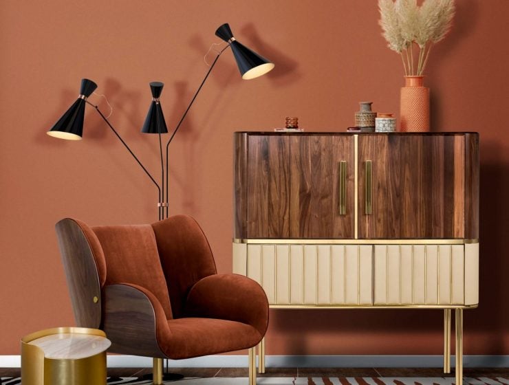 A LOVELY CORNER IN SHADES OF ORANGE 1 4 740x560