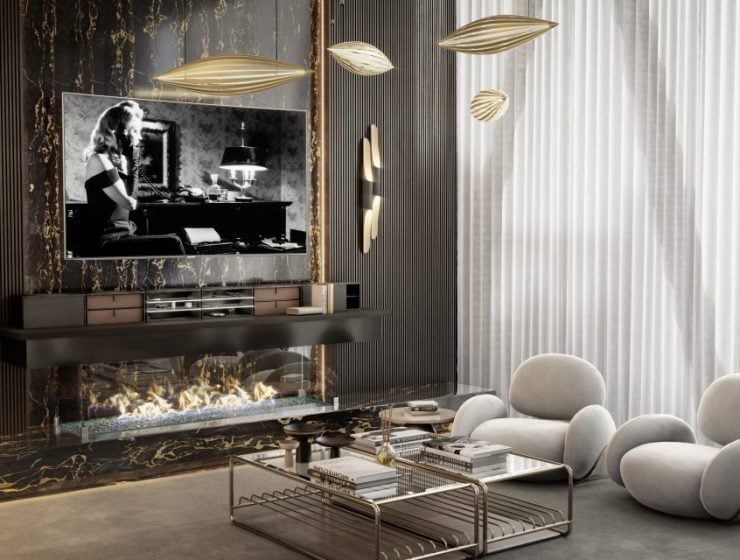 House Tour Timelessly Modern Home In Chicago With Karim Rashid's New Collection_2 luxurious living room A Modern And Luxurious Living Room With Karim Rashid’s New Pieces House Tour Timelessly Modern Home In Chicago With Karim Rashids New Collection 2 740x560