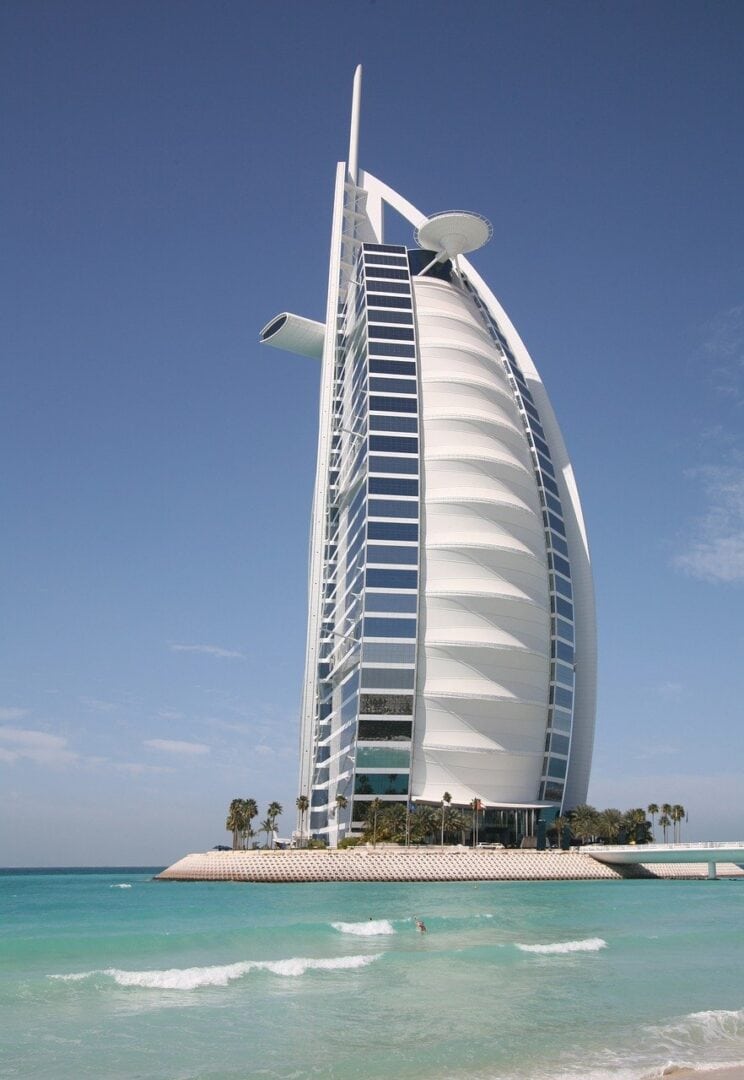 Burj al Arab auf Jumeirah Beach