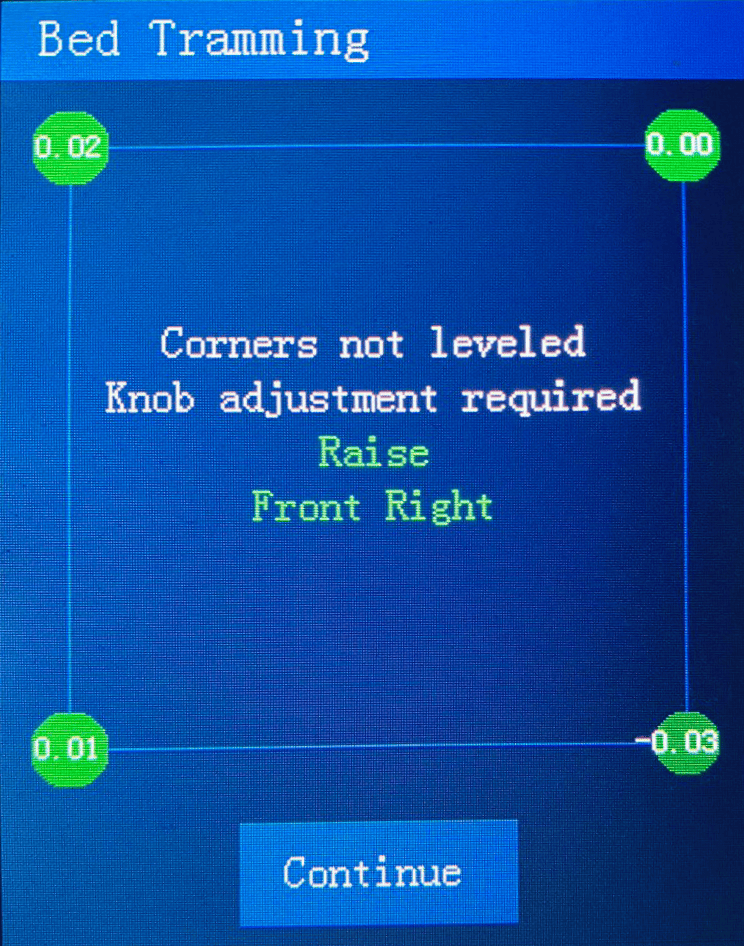 professional firmware bed tramming wizard