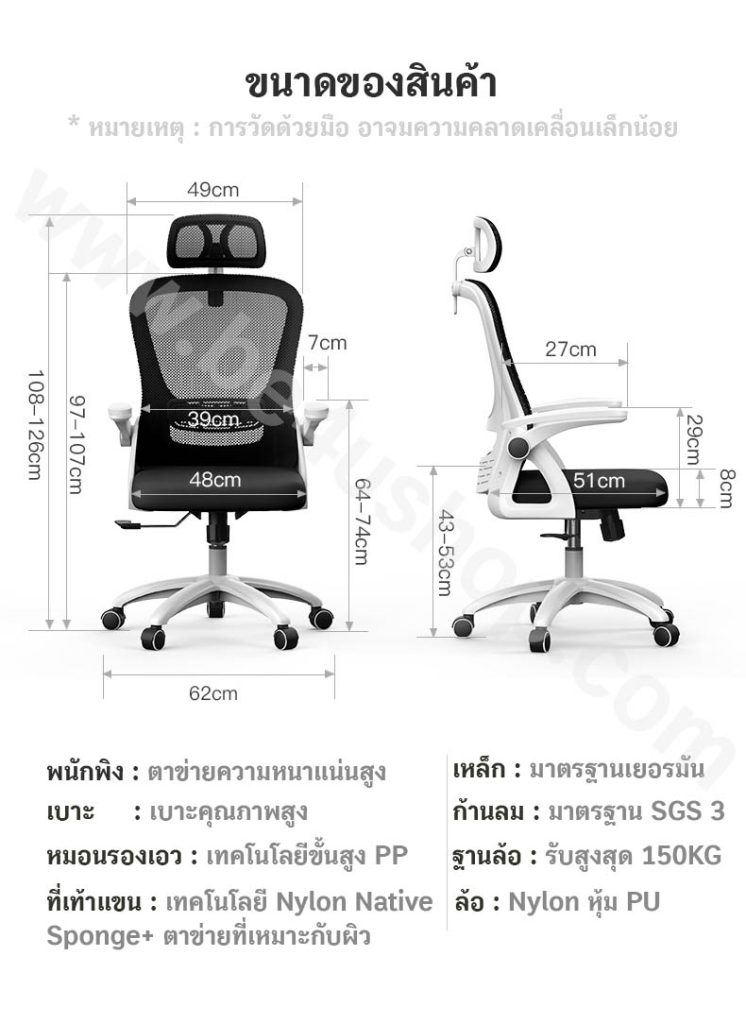 เก้าอี้ ergonomic รีวิว