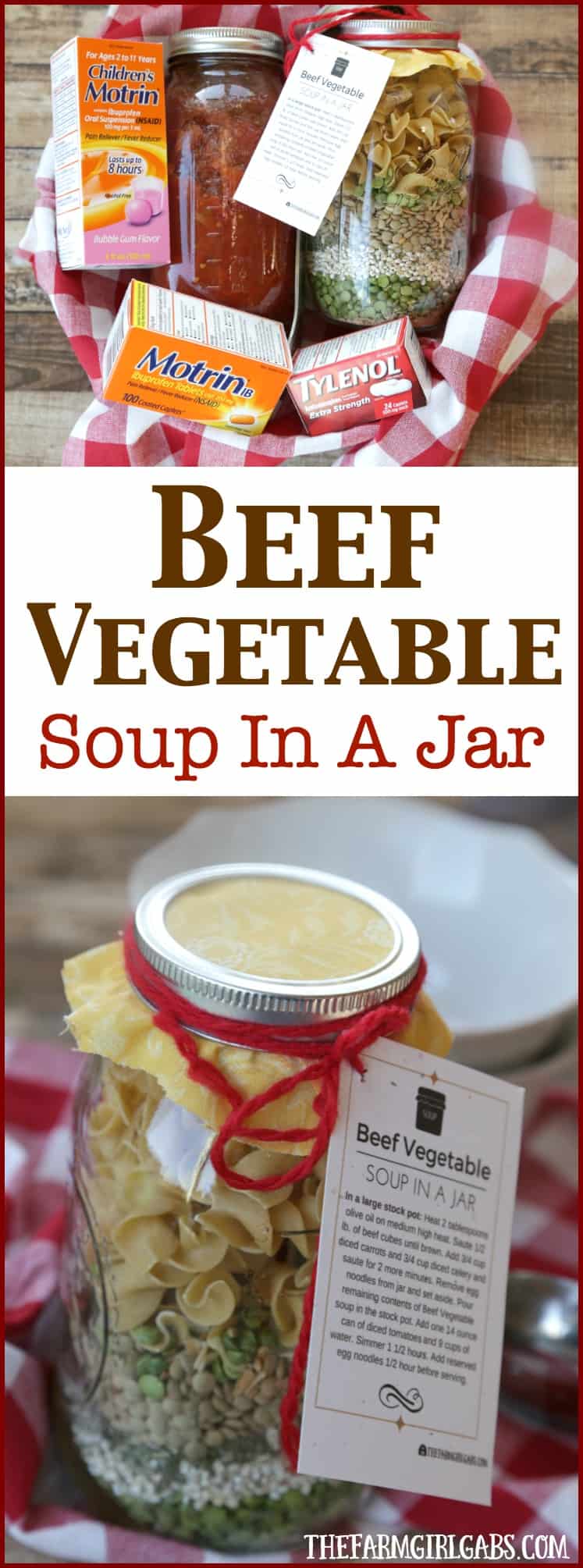 Win Over Winter With This Simple DIY Beef Vegetable Soup In A Jar Gift Idea. #WinOverWinter @Target