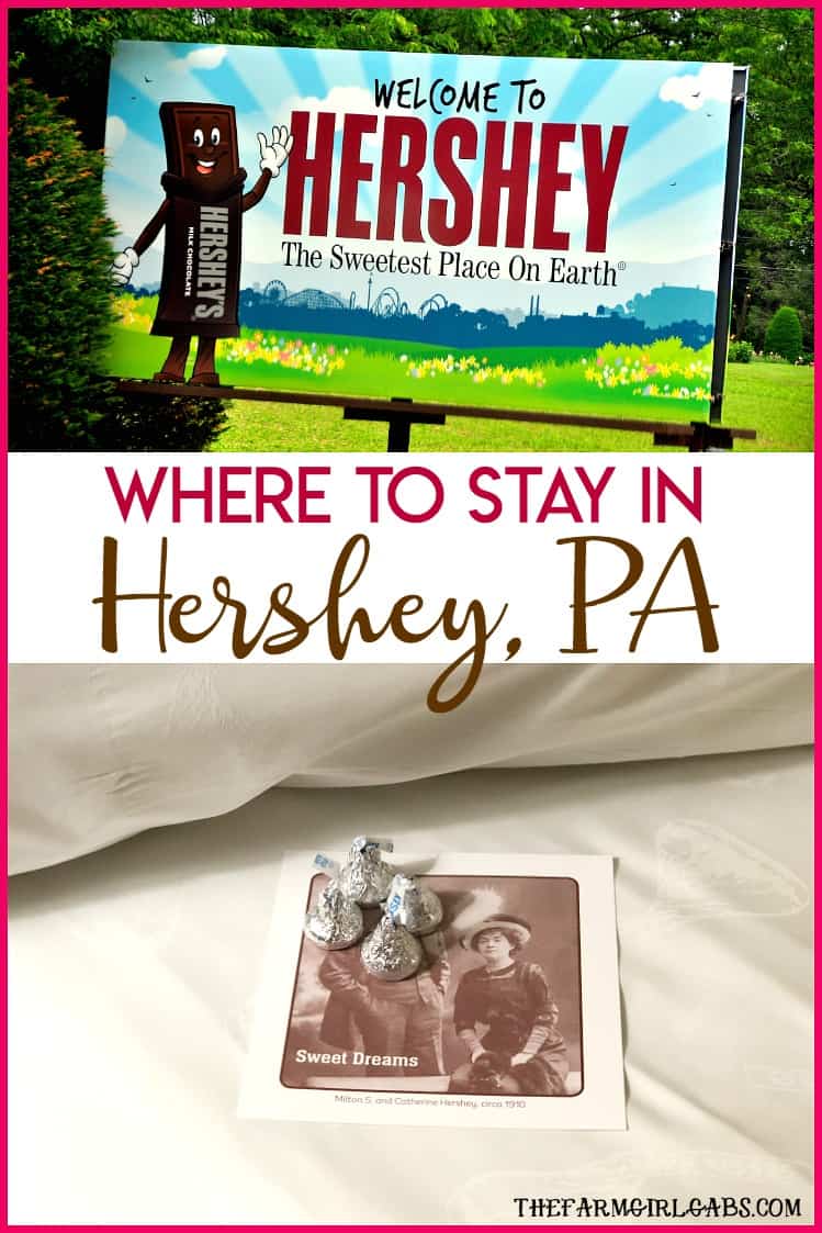 Planning a visit to the Sweetest Place on Earth soon? Here are my tips on Where To Stay In Hershey. #HersheyPA #HersheyPark #Pennsylvania #Chocolate #TheSweetestPlaceOn Earth