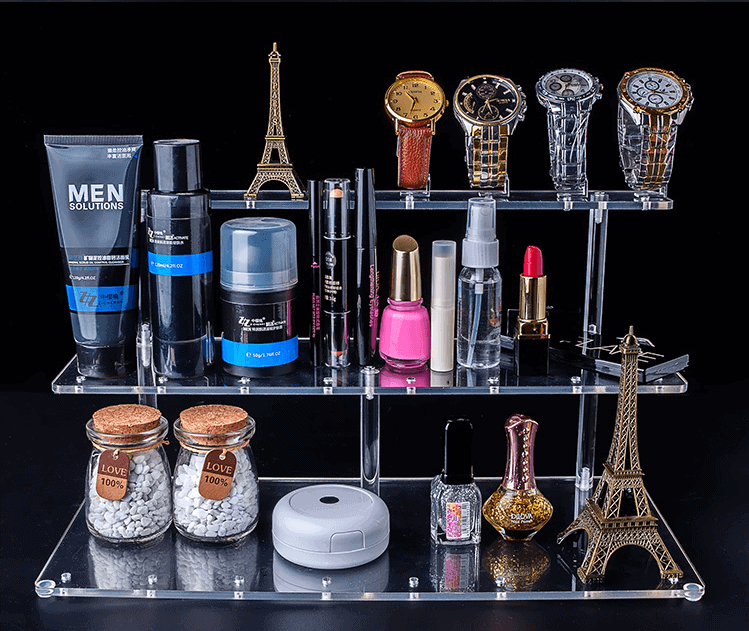 Clear Acrylic Watch Display Stand