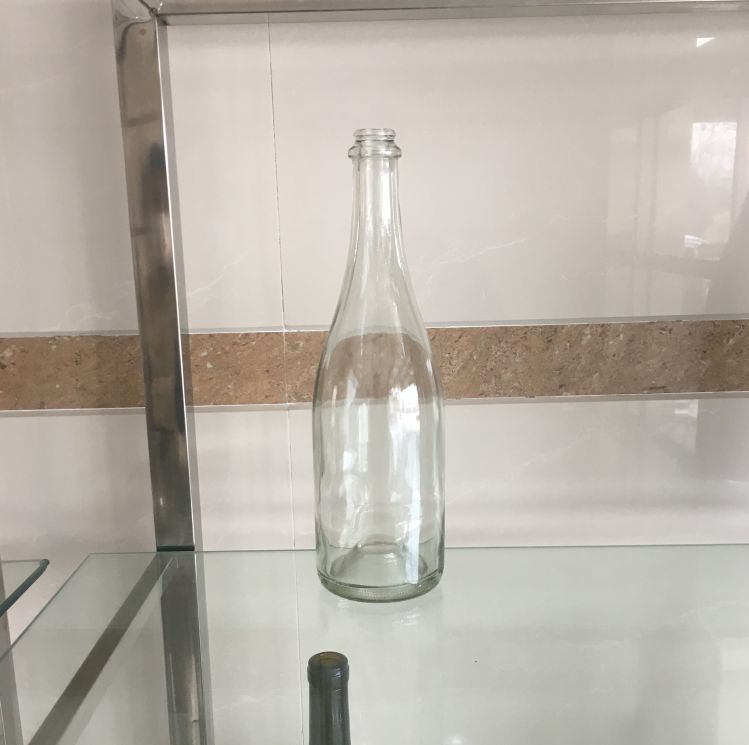 Wholesale Vendors 750ml Champagne Clear Bottle 1 Cheapest Champagne Bottle clear