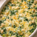 White bean and spring greens gratin